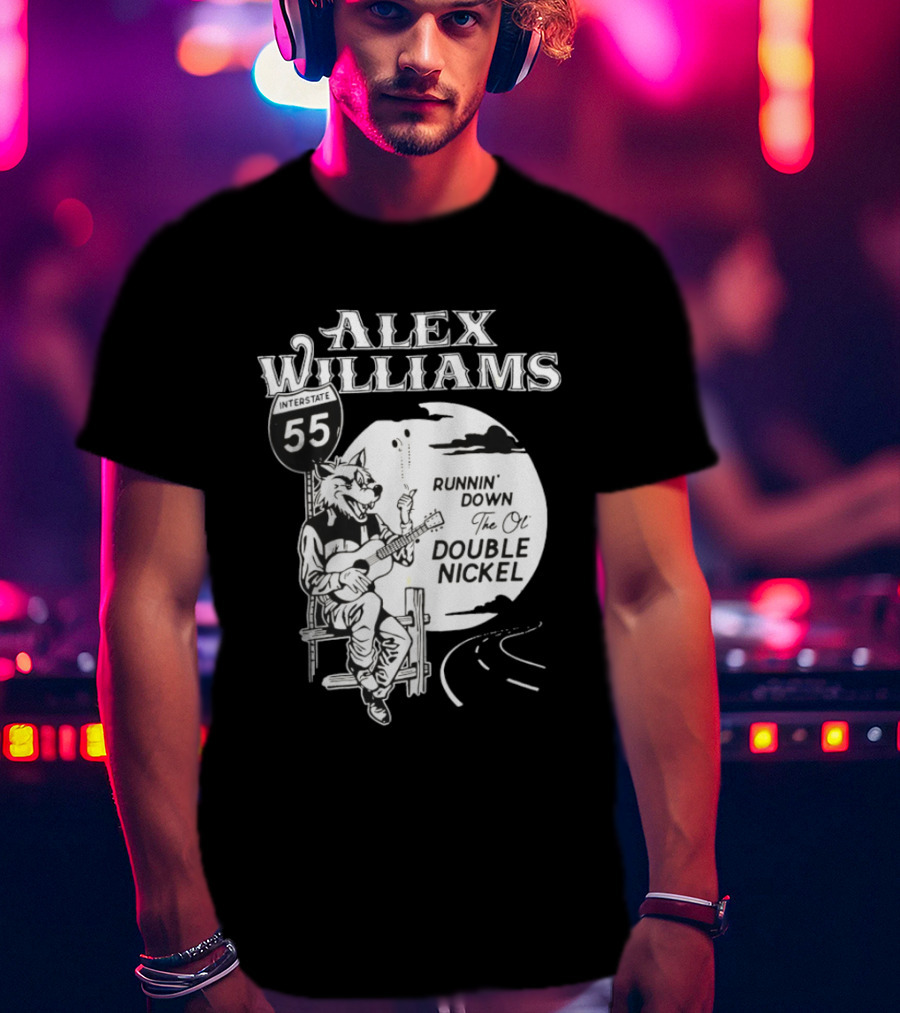 Alex Williams 55 Runnin' Down The Ol' Double Nickel T-Shirt