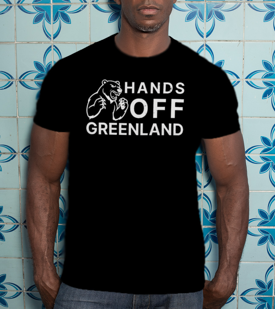 Bear Hands Off Greenland Protest T-Shirt