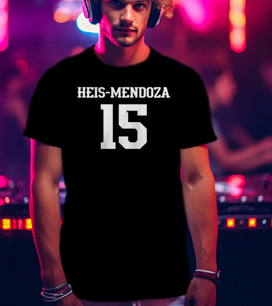Indiana Hoosiers Heis Mendoza 15 T-Shirt