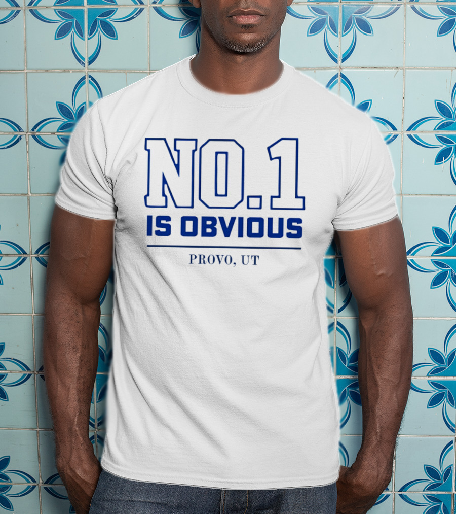 BYU Cougars No 1 Is Obvious Provo UT T-Shirt