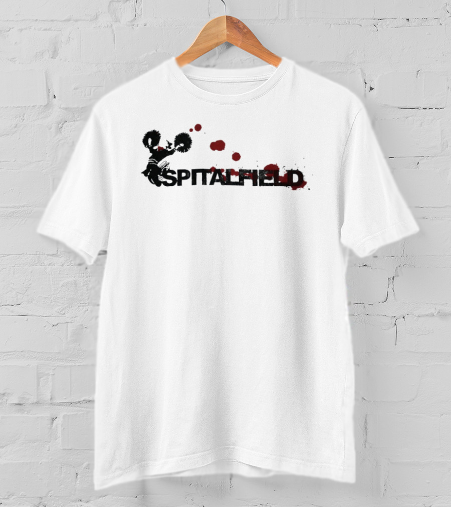 Spitalfield Band Blood Splatter Grunge T-Shirt
