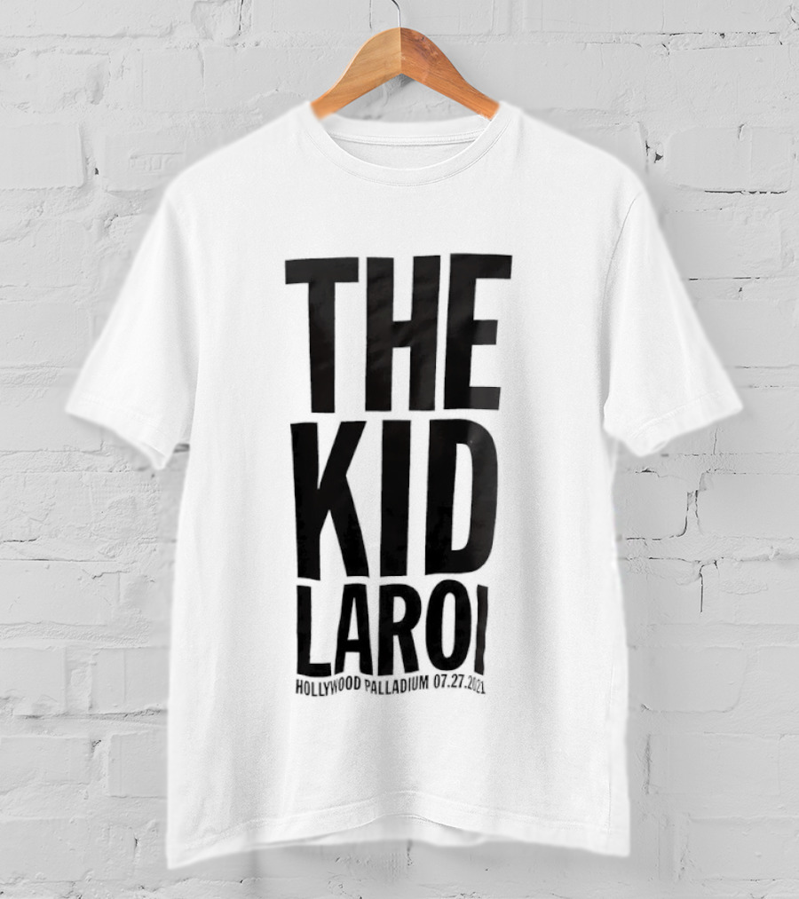 The Kid Laroi Hollywood Palladium 2021 Tour Fan Merchandise T-Shirt