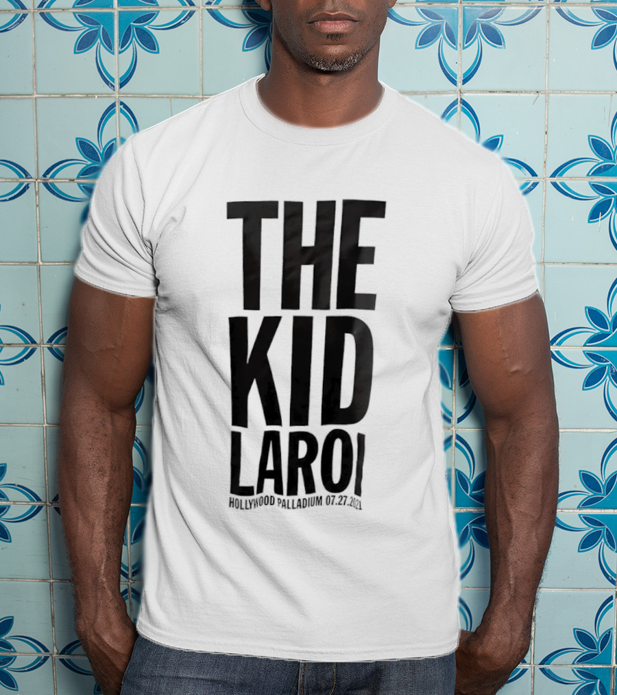 The Kid Laroi Hollywood Palladium 2021 Tour Fan Merchandise T-Shirt