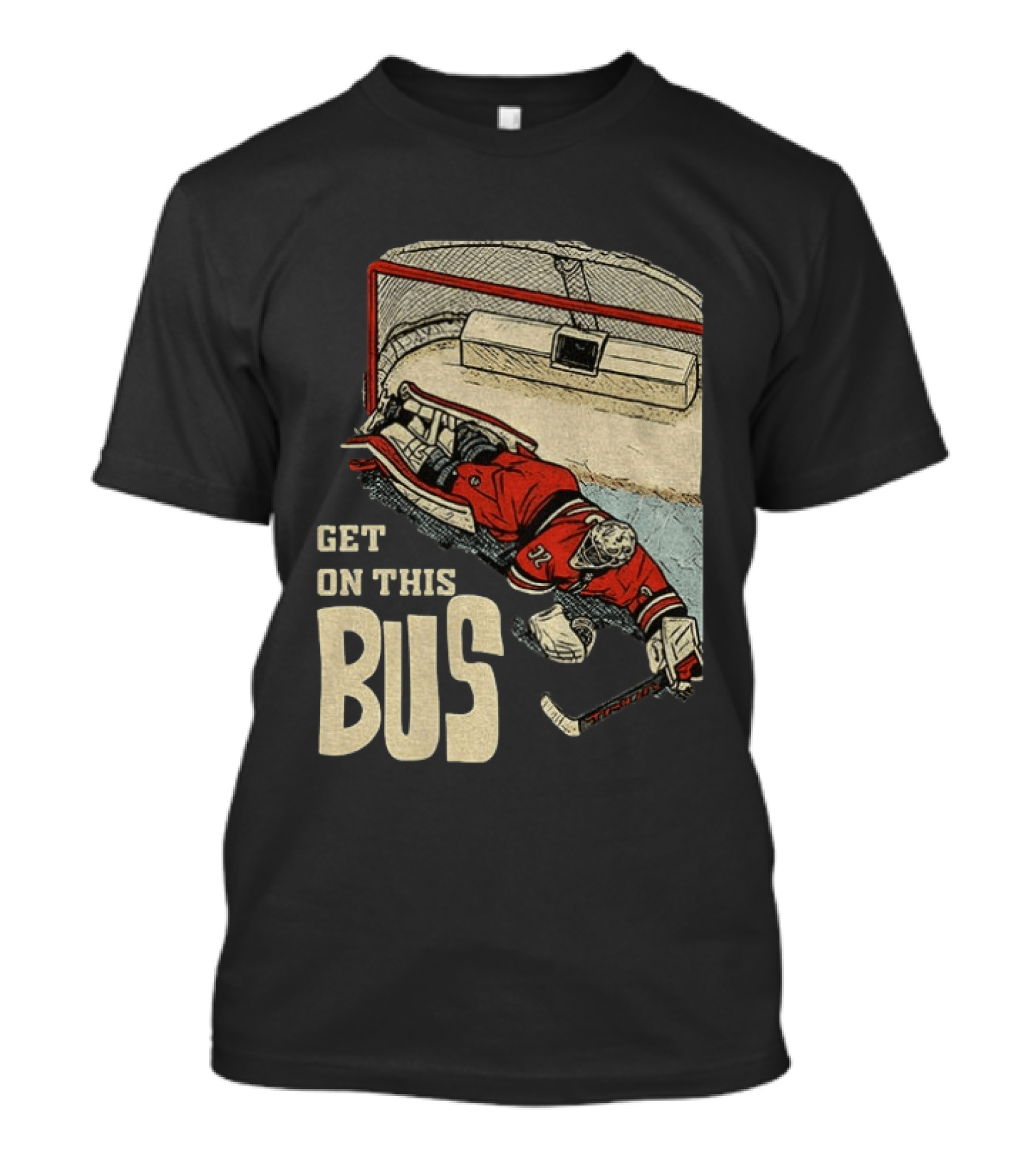 Brandon Bussi Carolina Hurricanes Get On This Bus NHL T-Shirt