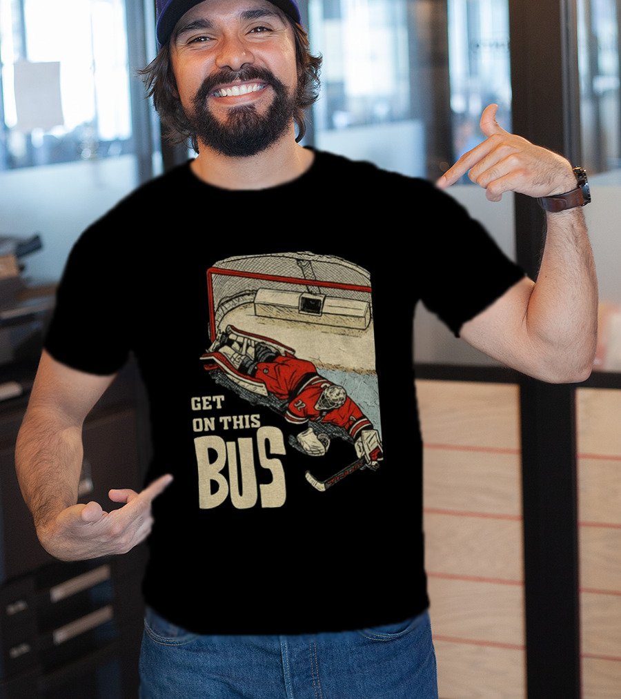 Brandon Bussi Carolina Hurricanes Get On This Bus NHL T-Shirt