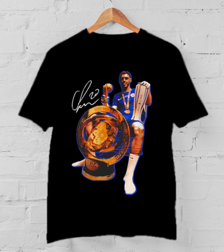 Cole Palmer Club World Cup FIFA Trophy Celebration T-Shirt