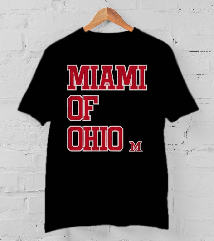 Miami Of Ohio RedHawks Basketball M T-Shirt