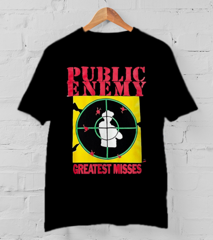 Public Enemy Greatest Misses Target T-Shirt