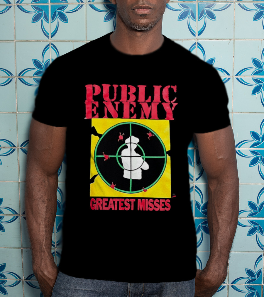 Public Enemy Greatest Misses Target T-Shirt