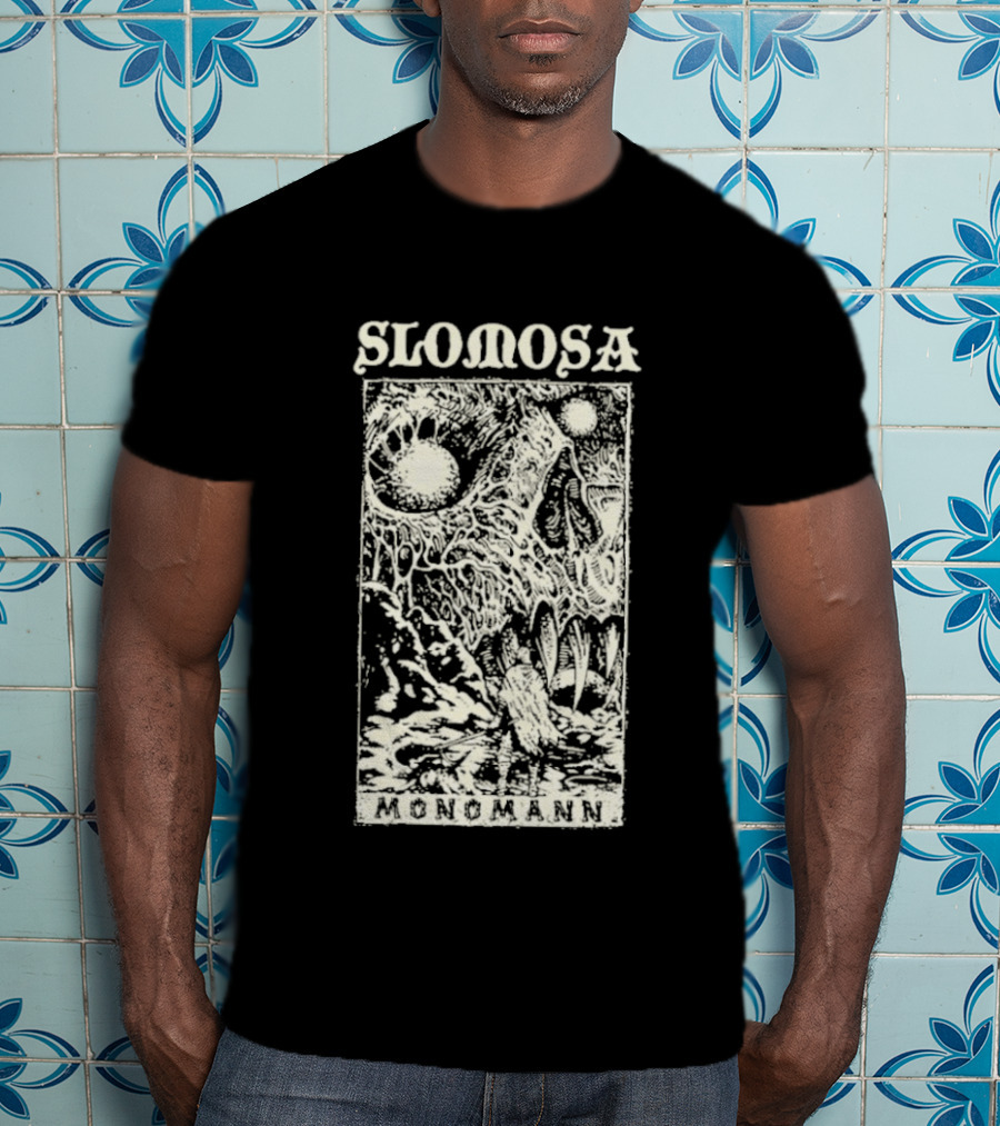 Slomosa Monomann Psychedelic Scandinavian T-Shirt