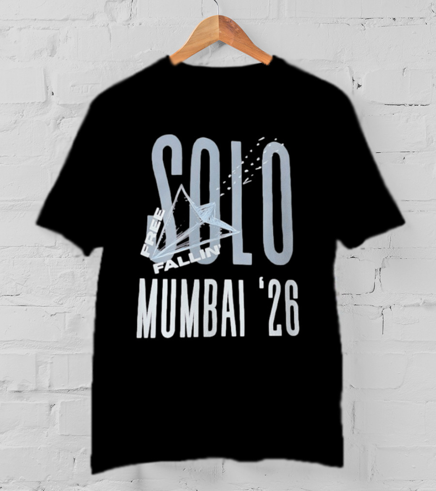 Solo Free Fallin' Mumbai '26 Adventure T-Shirt