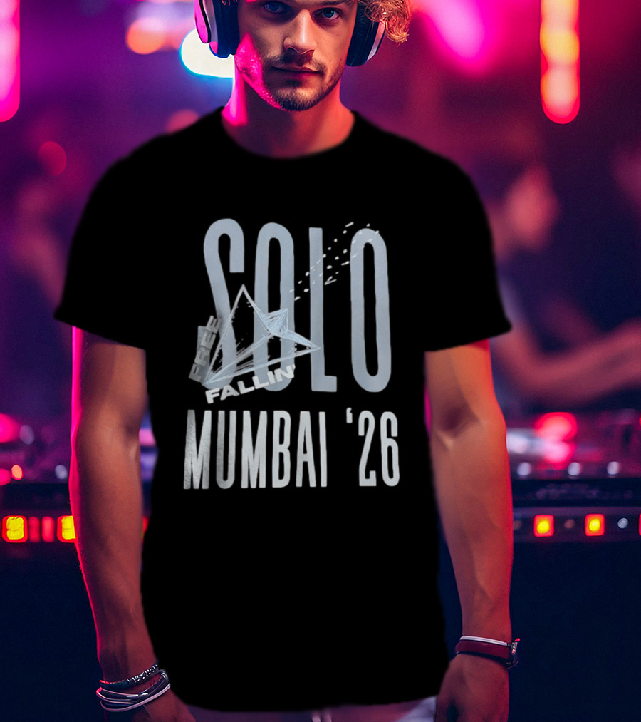 Solo Free Fallin' Mumbai '26 Adventure T-Shirt
