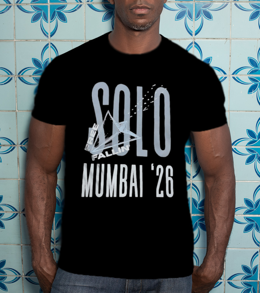 Solo Free Fallin' Mumbai '26 Adventure T-Shirt