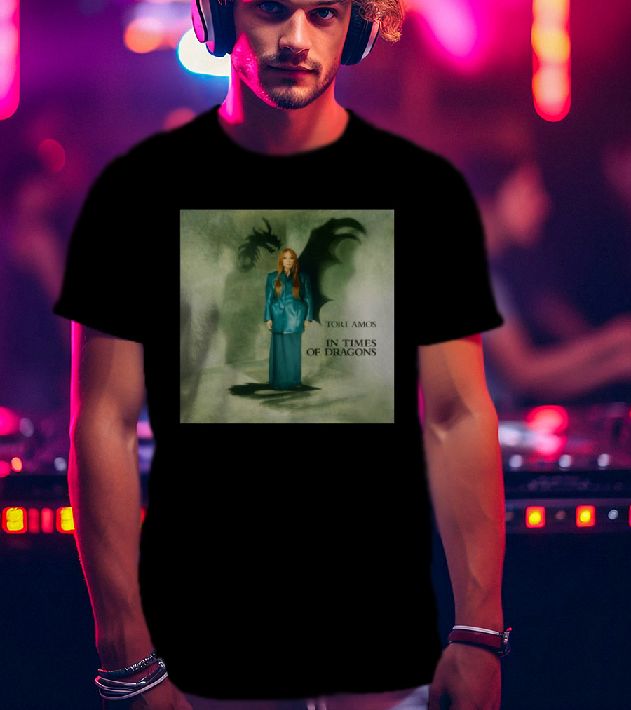 Tori Amos In Times Of Dragons US Tour 2026 Shadowed Dragon T-Shirt