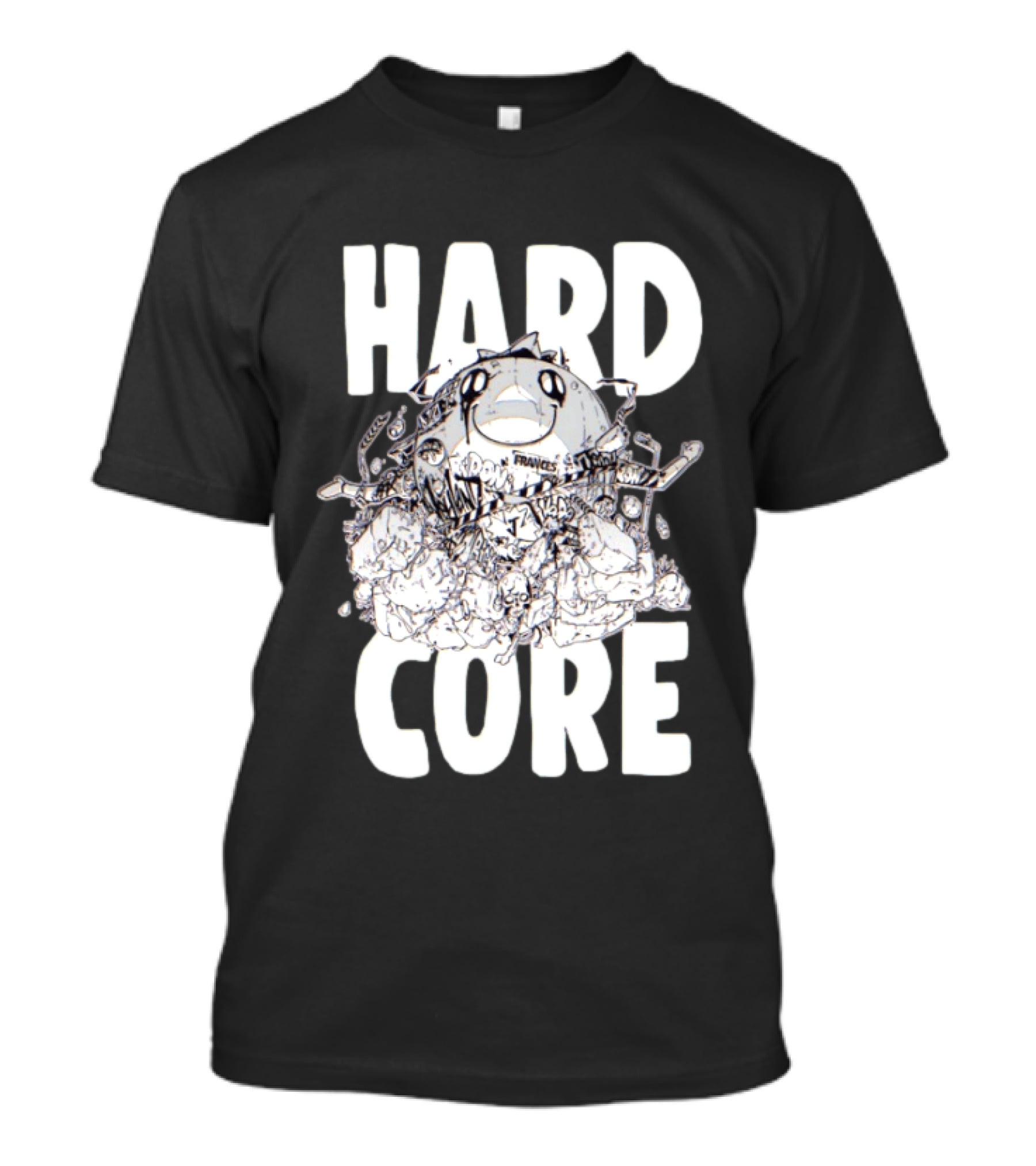 Hard Core Anime Manga Chaos And Friends T-Shirt
