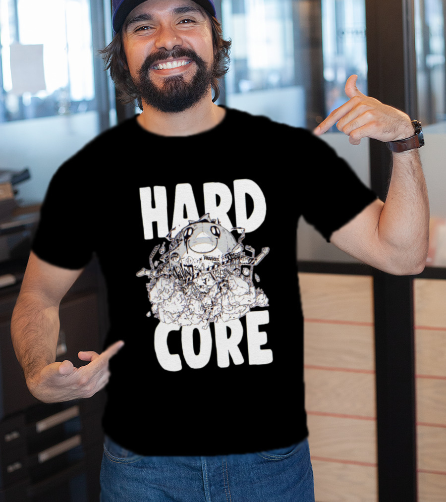 Hard Core Anime Manga Chaos And Friends T-Shirt