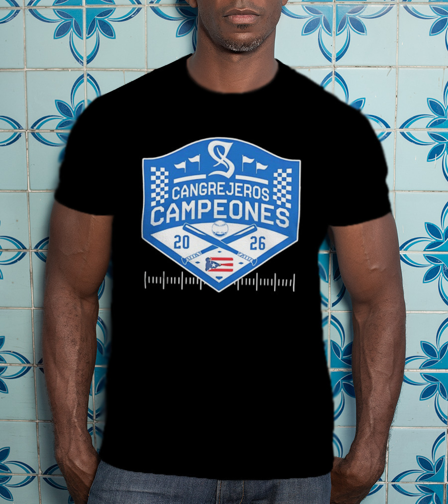Cangrejeros Campeones 2026 LBPRC Puerto Rico Baseball T-Shirt