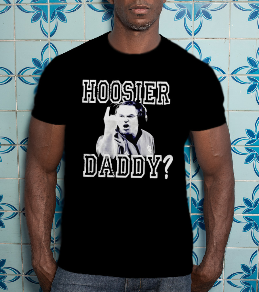Curt Cignetti Hoosier Daddy Coach Gesture Indiana Fan T-Shirt