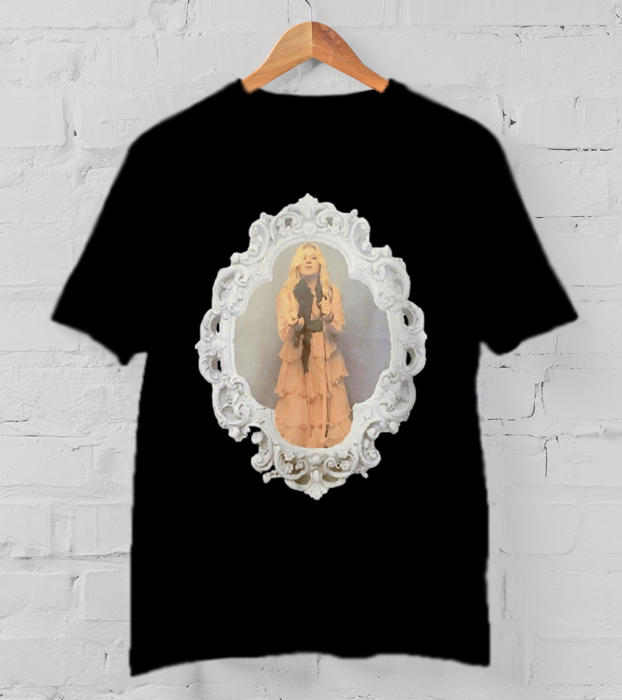 Kelly Clarkson Chemistry Album Vintage Ornate Mirror Aesthetic T-Shirt