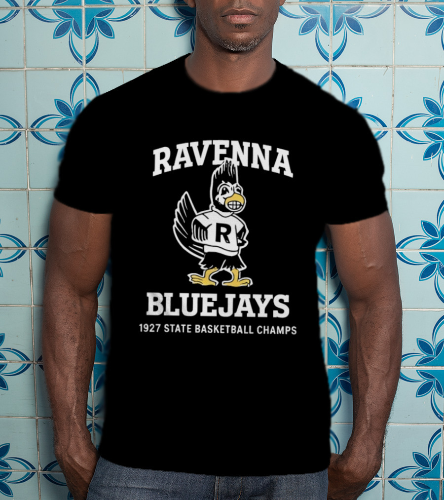 Ravenna Blue Jays 1927 State Basketball Champs T-Shirt