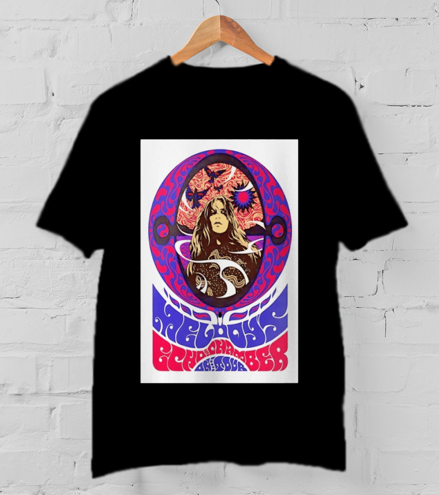 Melody's Echo Chamber 2026 EU UK Tour Psychedelic T-Shirt