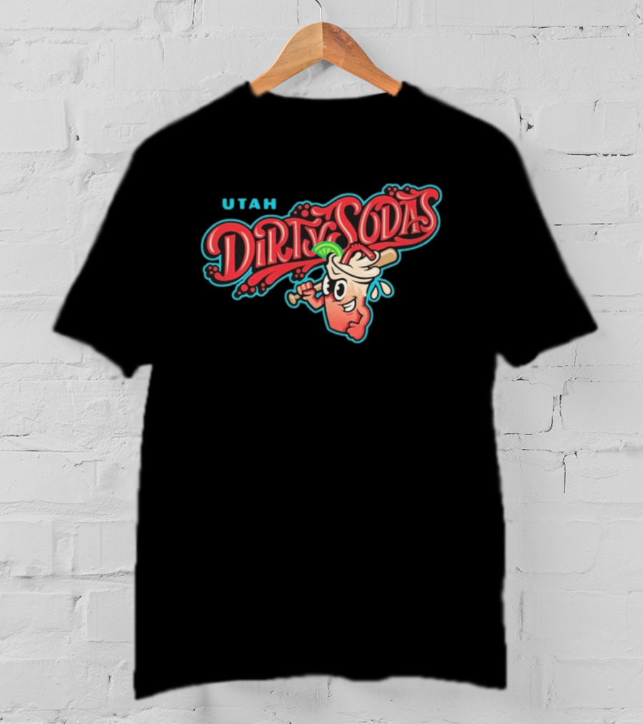2026 Salt Lake Bees Utah Dirty Sodas Cream T-Shirt