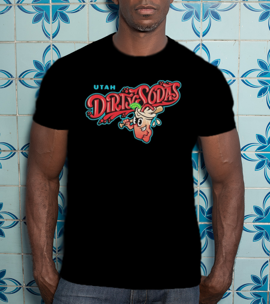 2026 Salt Lake Bees Utah Dirty Sodas Cream T-Shirt