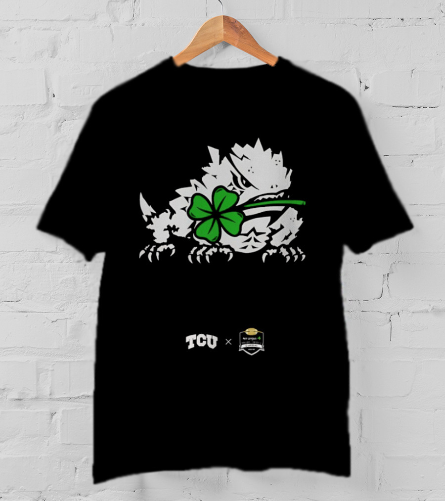 Clover Horned Frog TCU And Homefield Collaboration T-Shirt