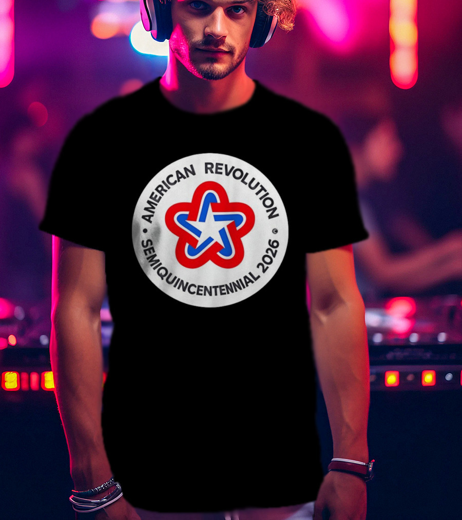 American Revolution Semiquincentennial 2026 Star T-Shirt