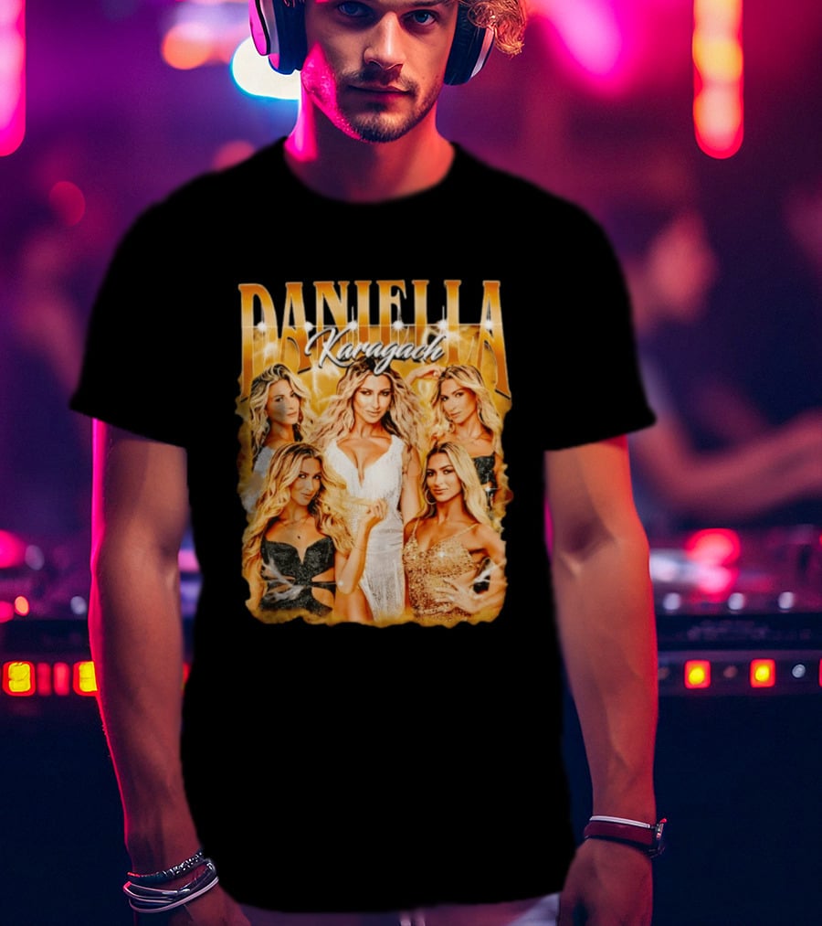 Daniella Karagach Bootleg Glam Look Sparkle T-Shirt