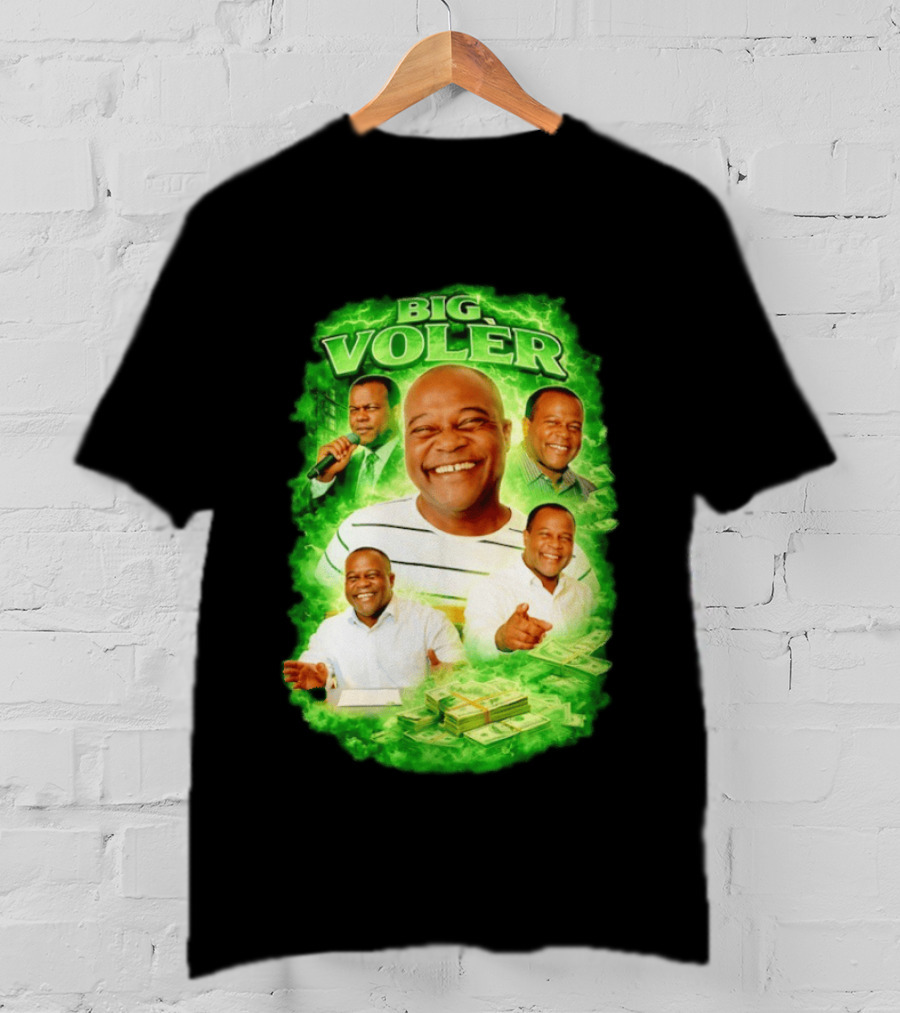Big Voler Smiling Persona With Money And Singing T-Shirt