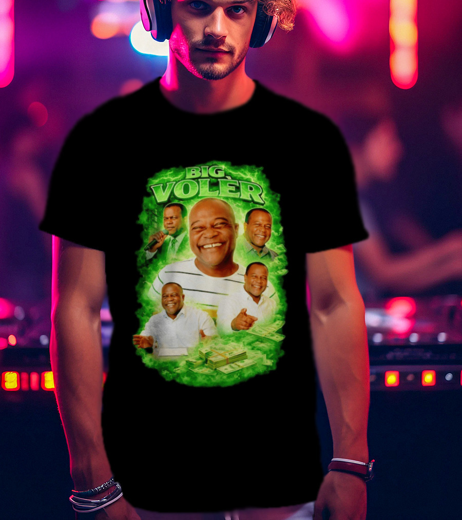 Big Voler Smiling Persona With Money And Singing T-Shirt