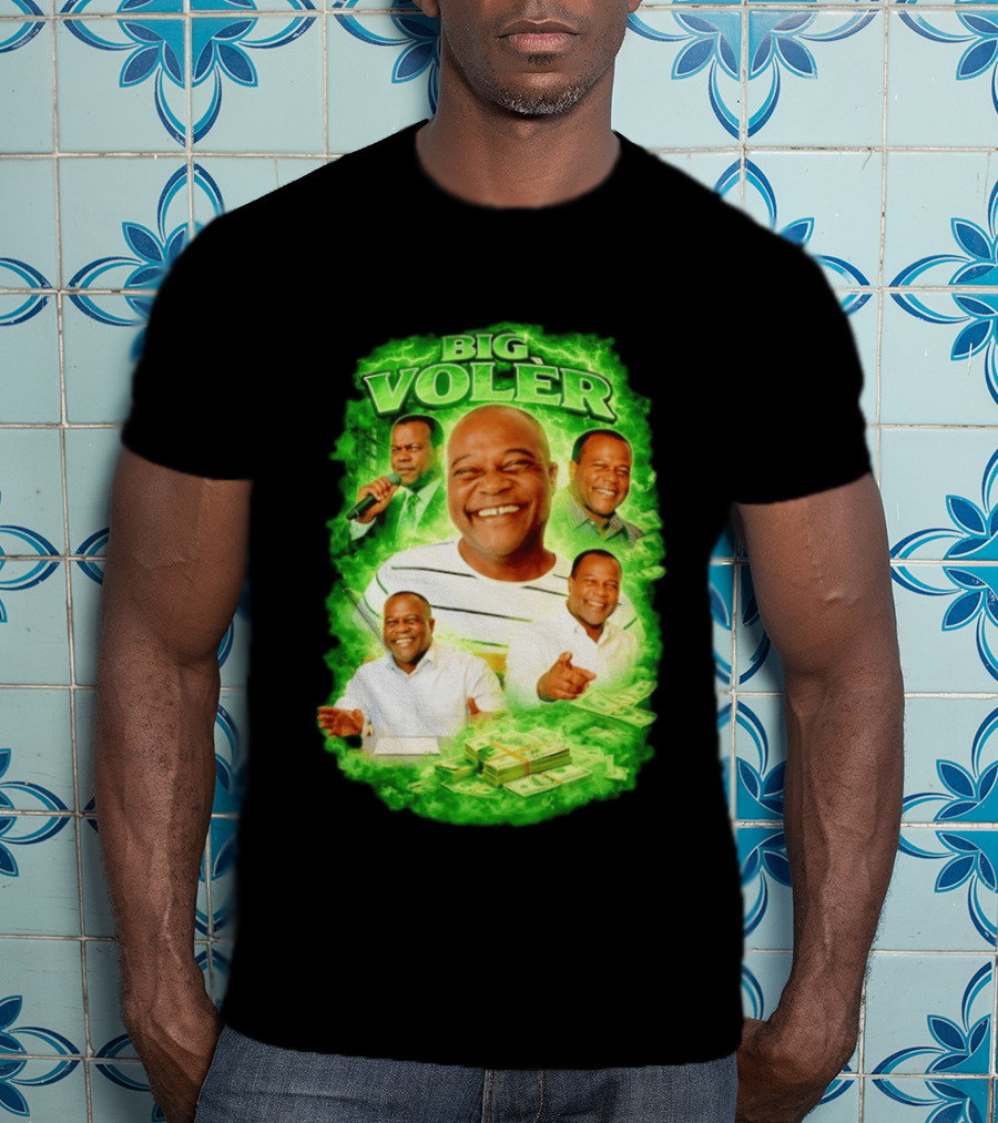Big Voler Smiling Persona With Money And Singing T-Shirt
