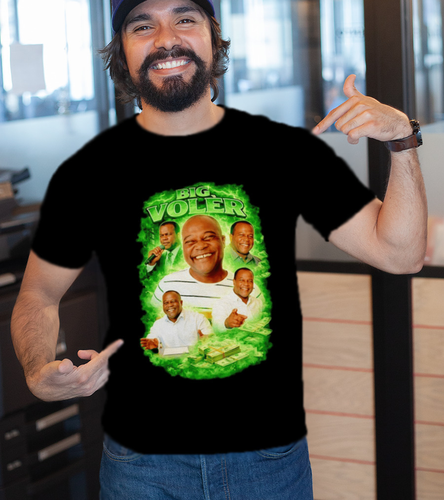 Big Voler Smiling Persona With Money And Singing T-Shirt