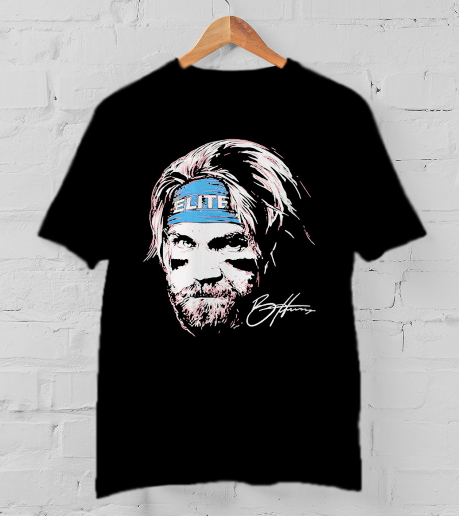 Bryce Harper Elite Iconic Philadelphia Baseball Legend Signature Look T-Shirt
