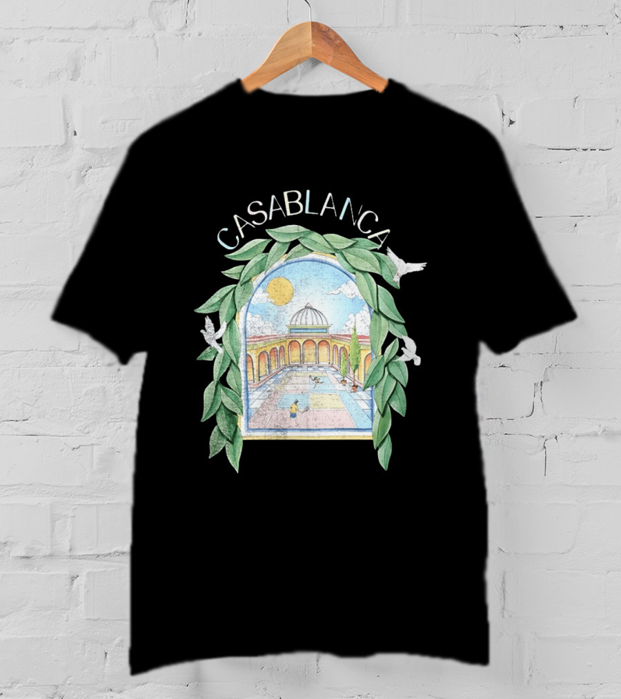 Casablanca L'Arche De Tennis Courtyard T-Shirt