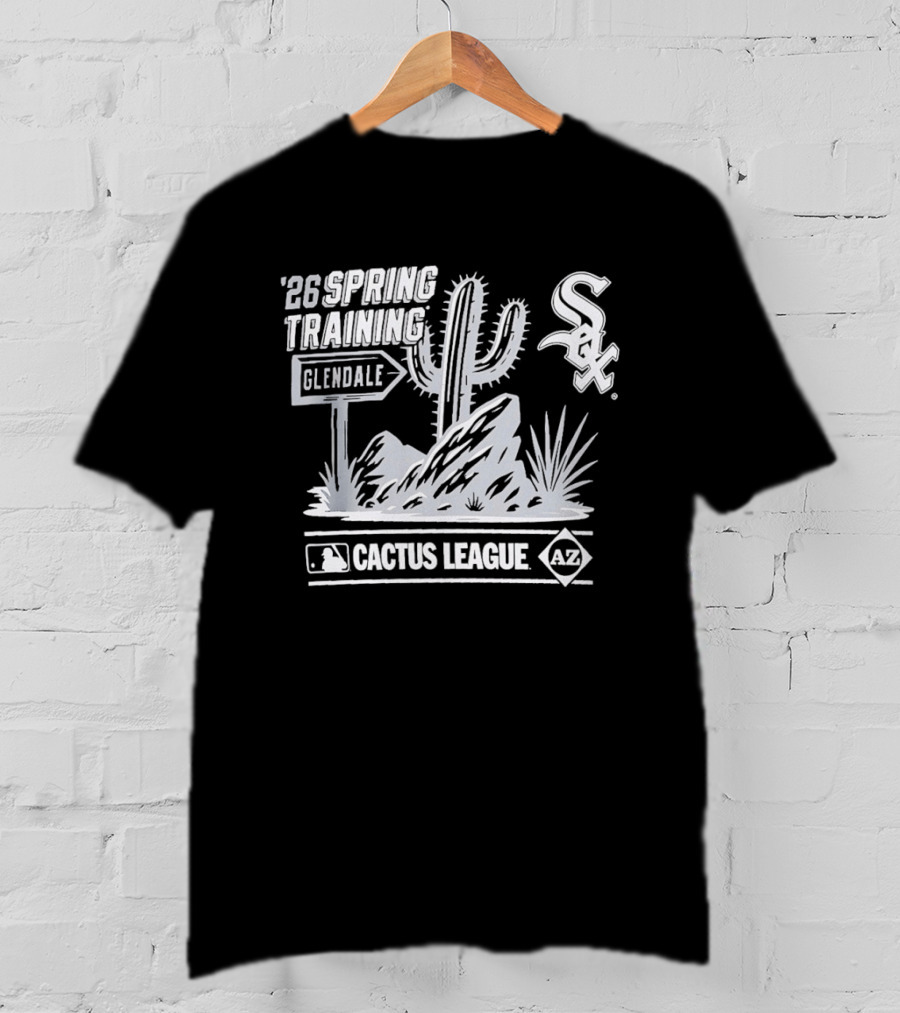 Chicago White Sox 2026 Spring Training Glendale Cactus League MLB AZ T-Shirt
