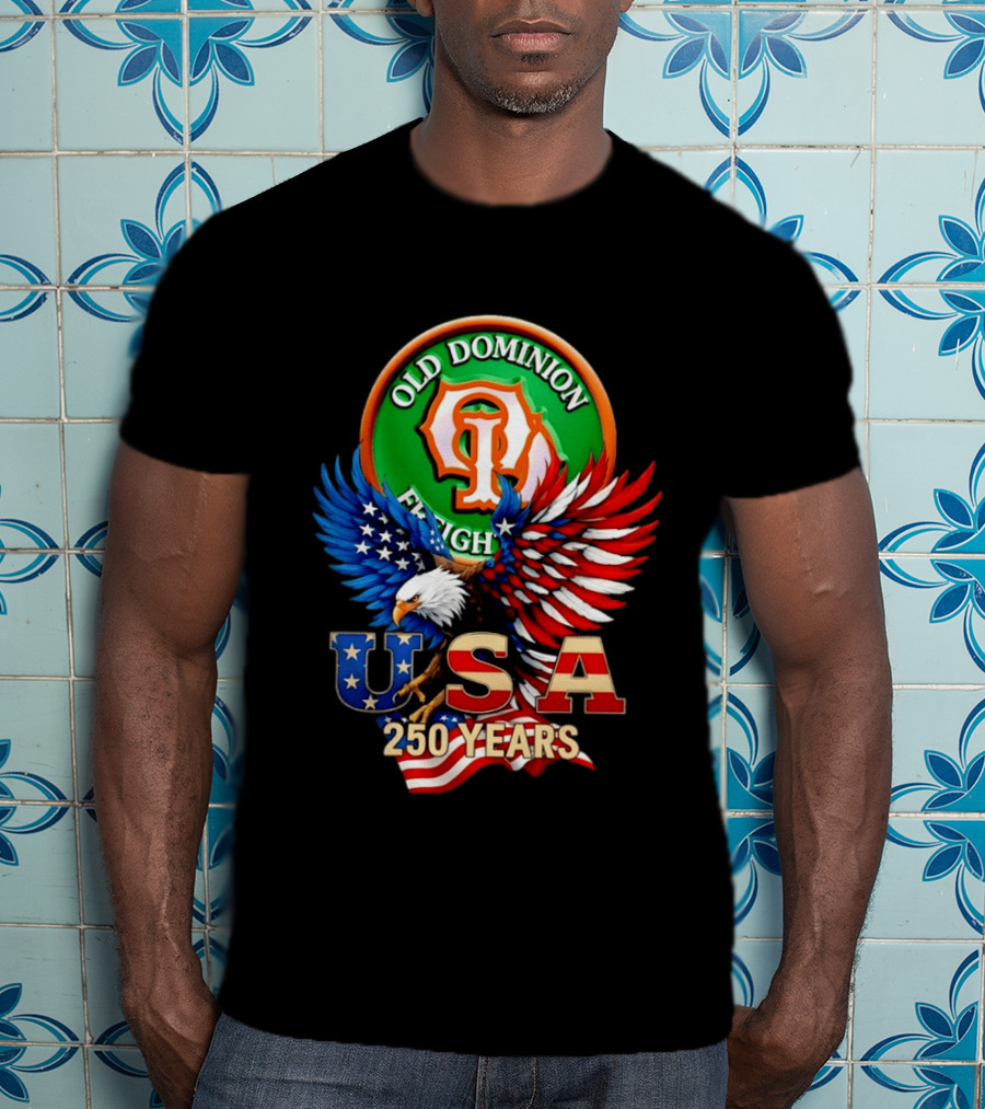 Old Dominion Freight Eagle USA 250 Years T-Shirt