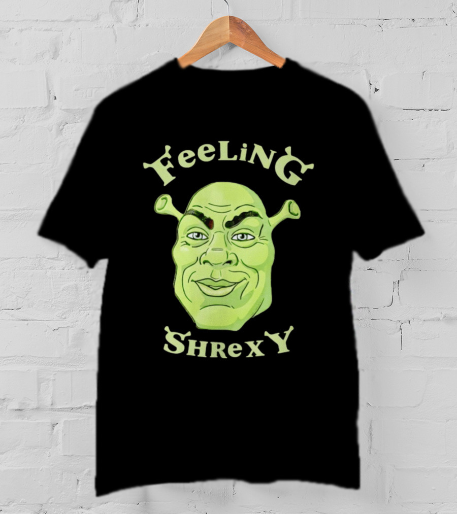 Feeling Shrexy Meme Character Face T-Shirt