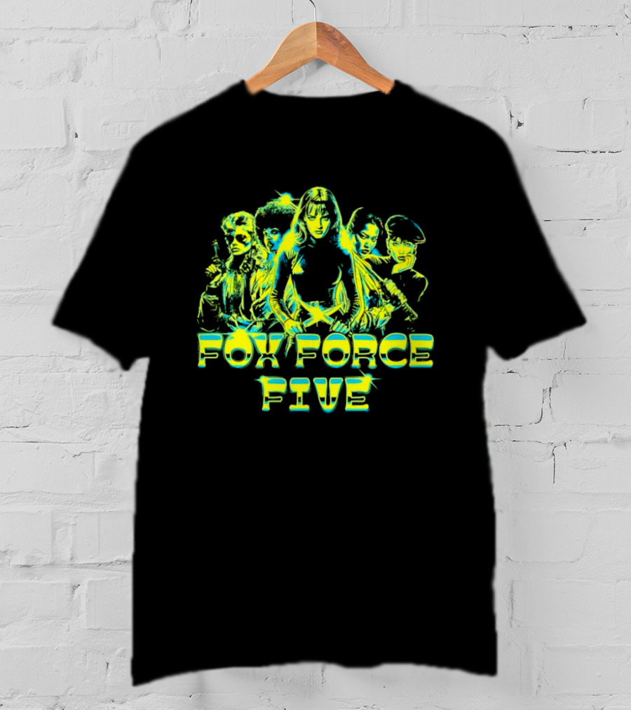 Fox Force Five Pulp Fiction Inspired Team T-Shirt
