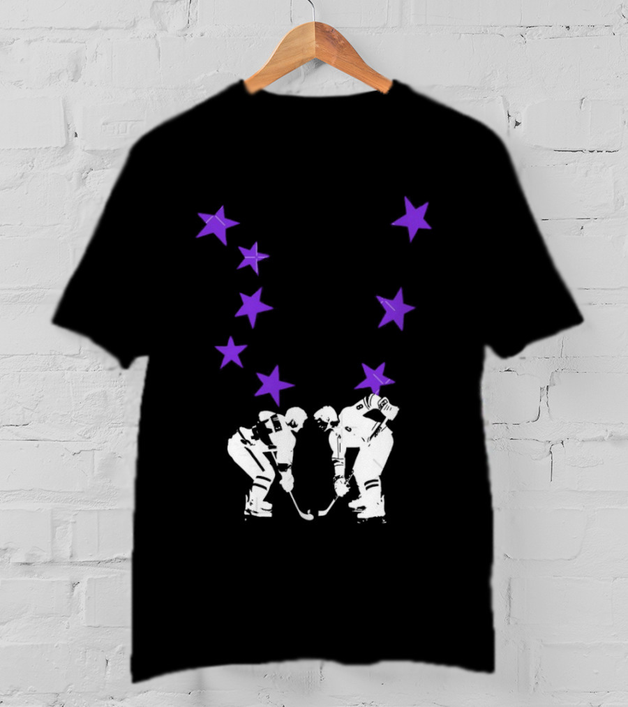 Ilya Rozanov Shane Hollander Rivalry Stars Hockey Romance Players Purple Stars T-Shirt