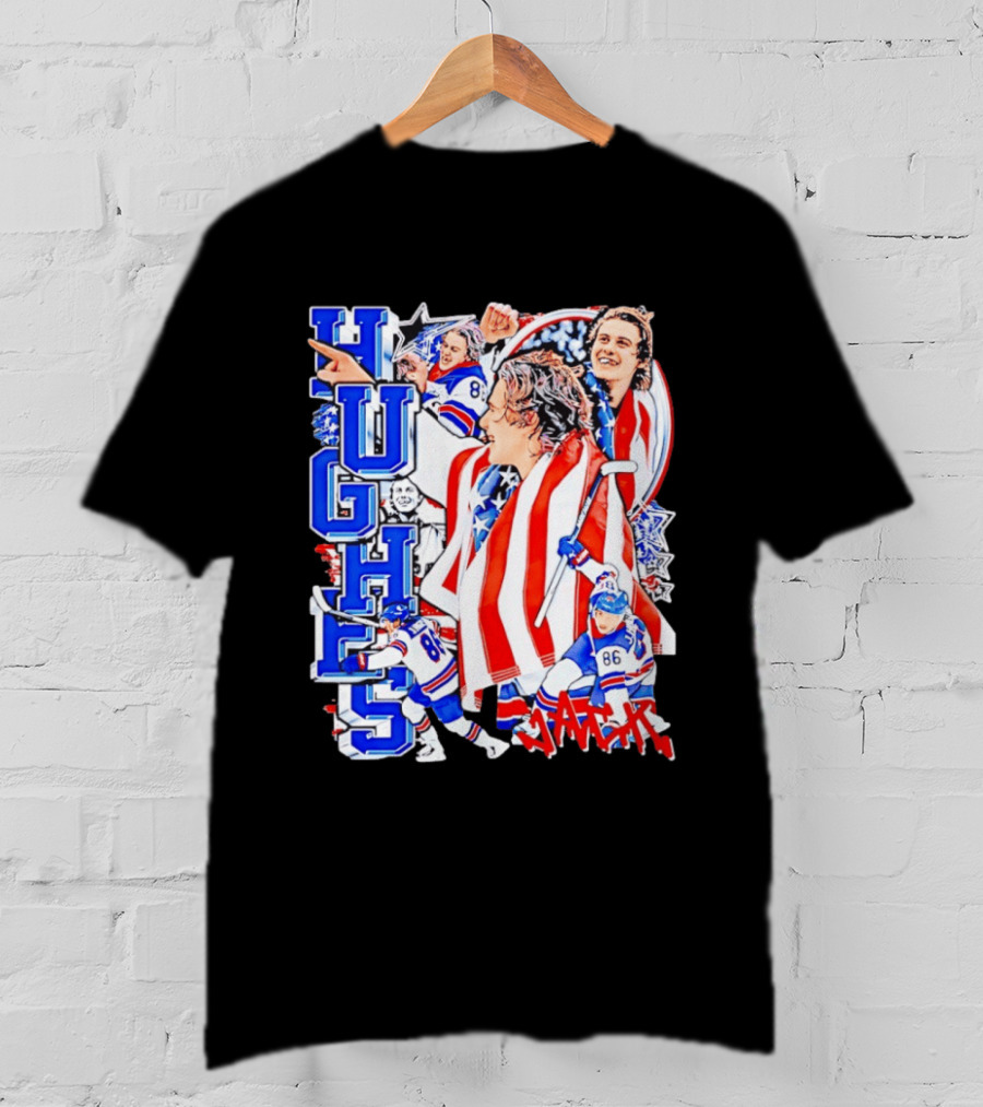 Hughes USA 86 American Hockey Pride T-Shirt