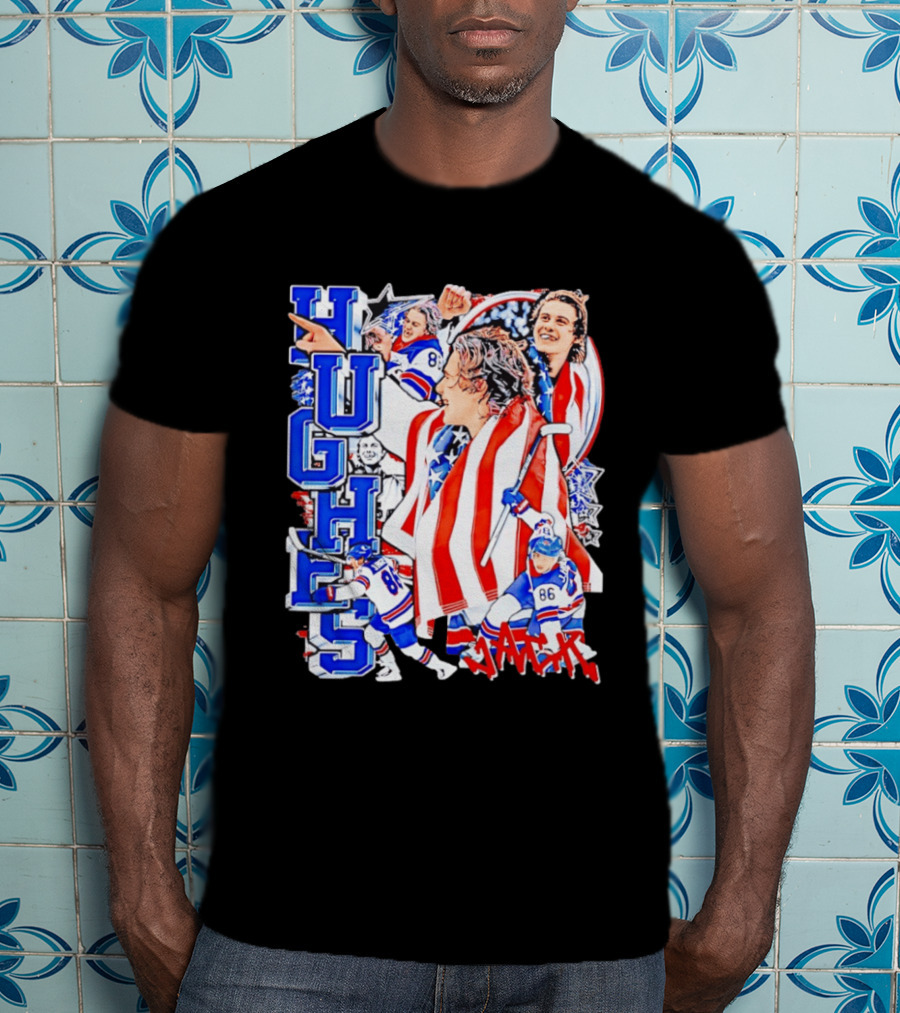 Hughes USA 86 American Hockey Pride T-Shirt