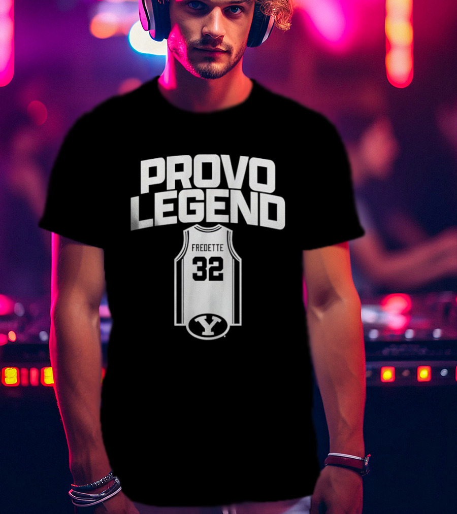 Provo Legend Fredette 32 Byu Cougars T-Shirt