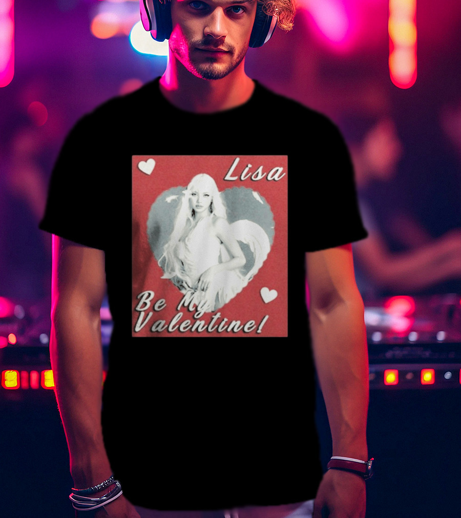 Lisa Be My Valentine Heart T-Shirt