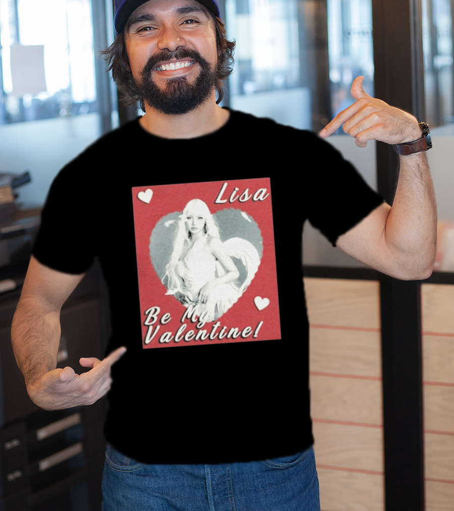 Lisa Be My Valentine Heart T-Shirt