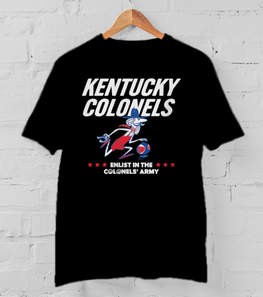 Kentucky Colonels Enlist In The Colonels' Army American Basketball Association T-Shirt