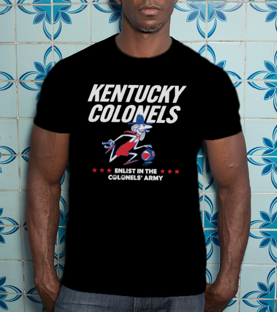 Kentucky Colonels Enlist In The Colonels' Army American Basketball Association T-Shirt