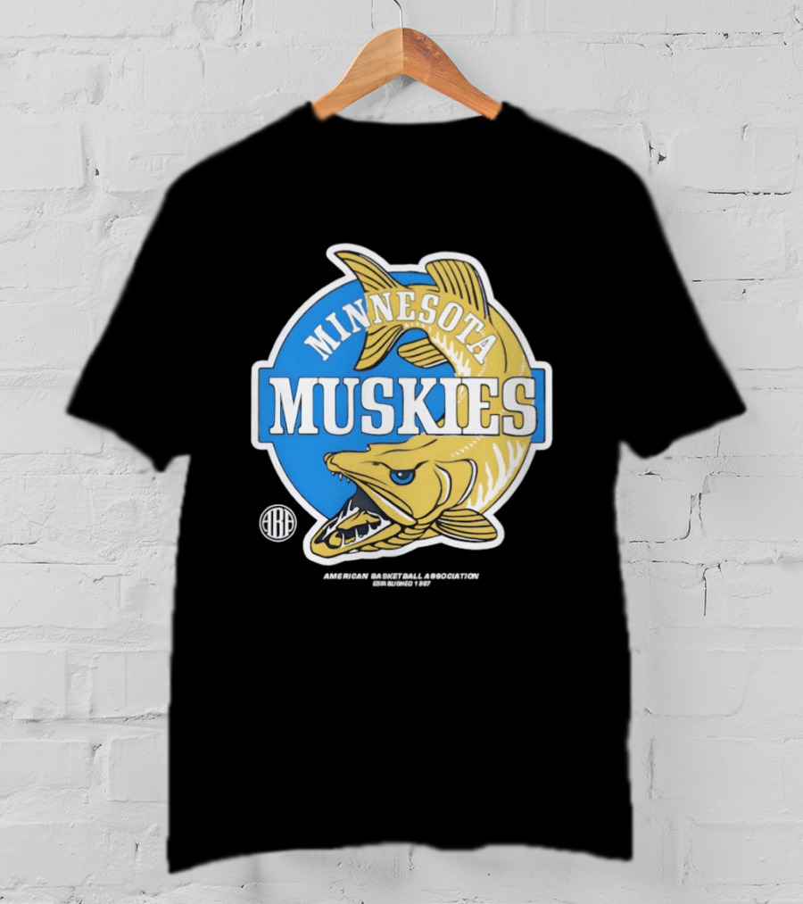 Minnesota Muskies ABA 1967 Vintage Team T-Shirt