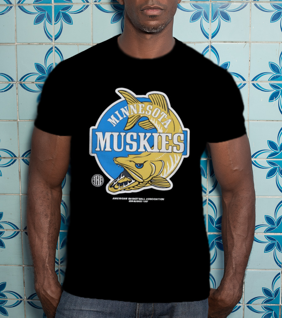 Minnesota Muskies ABA 1967 Vintage Team T-Shirt